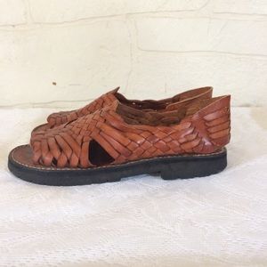 brand x huaraches pachuco leather sandal